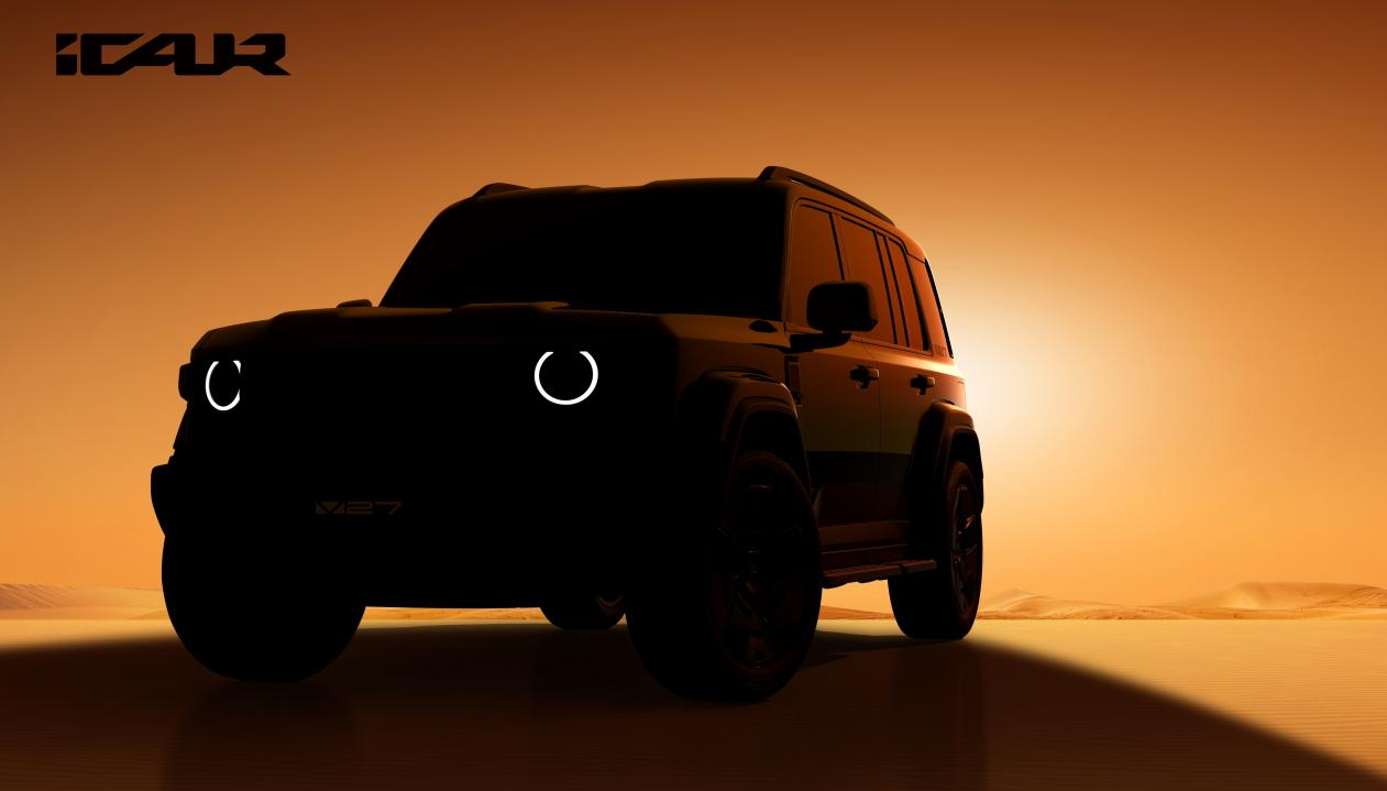 SUV-ul cu formă pătrată și energie nouă iCAUR V27 va fi lansat la nivel global, cu planuri de intrar